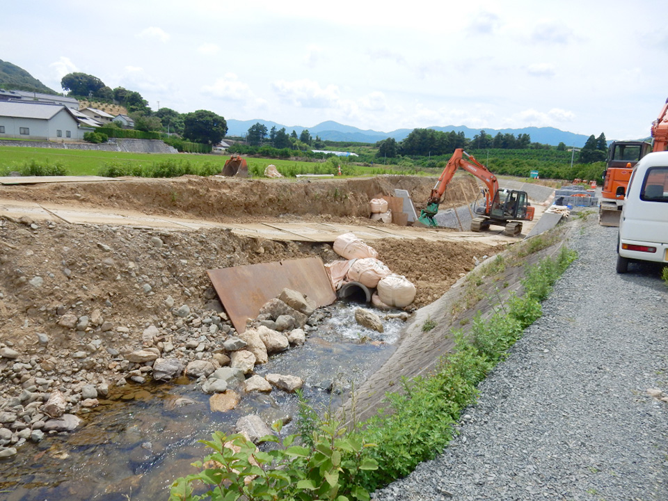 影山建材　国道２５７号線のバイパス